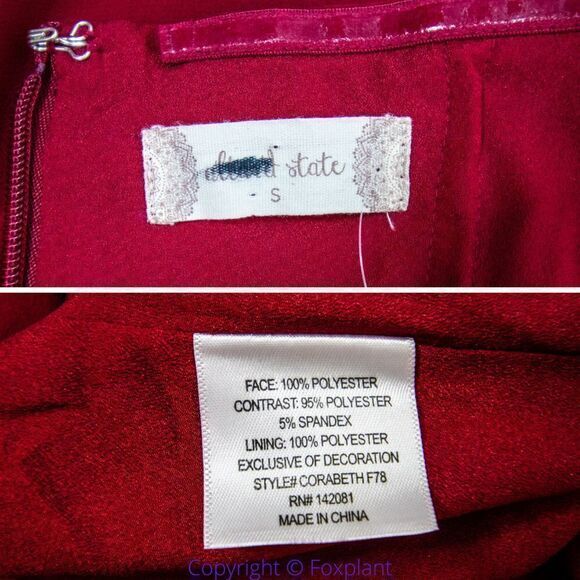 NEW Altar'd State red sequin maxi‎ formal dress, size S - Picture 15 of 15